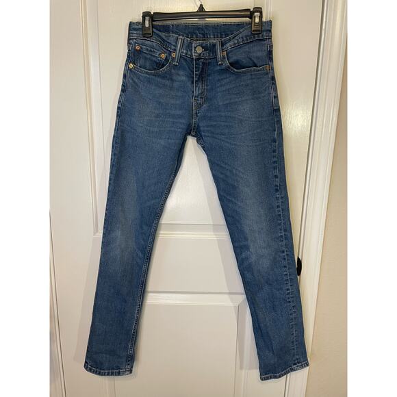 Levis 511 Slim Fit Men’s Straight Leg Jeans 29x32 9.5” Rise - Picture 1 of 4